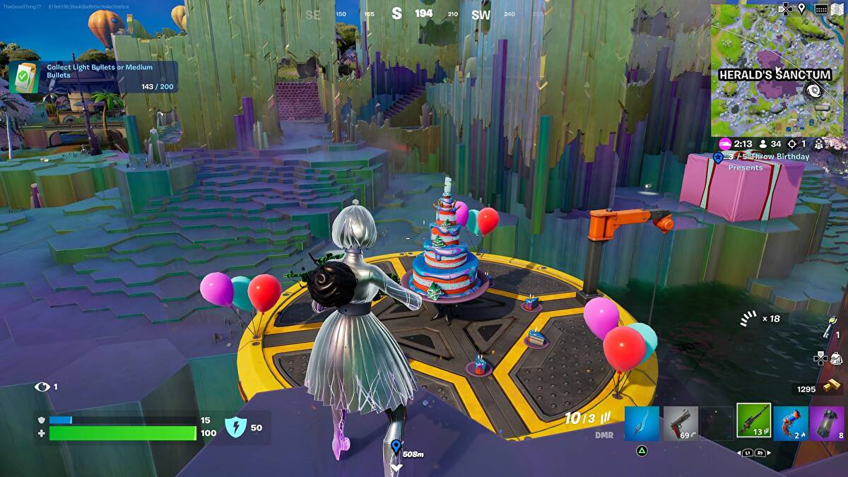 Fortnite Season 4: Where To Find Birthday Presents And Birthday Cakes And Birthday Mission Rewards