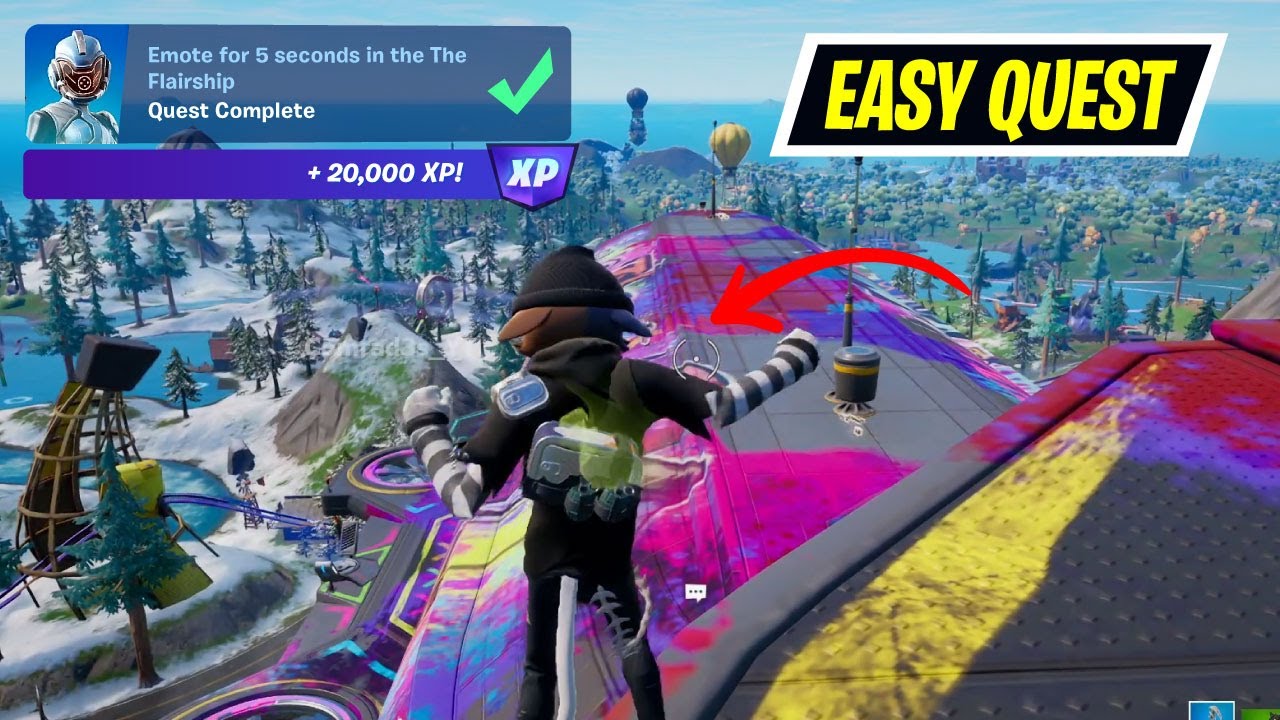 Fortnite: How To Emote in Flairship