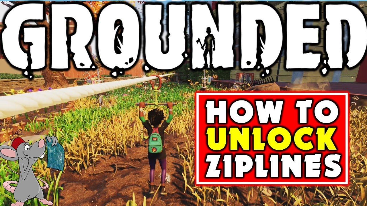 How To Unlock And Make Ziplines In Grounded