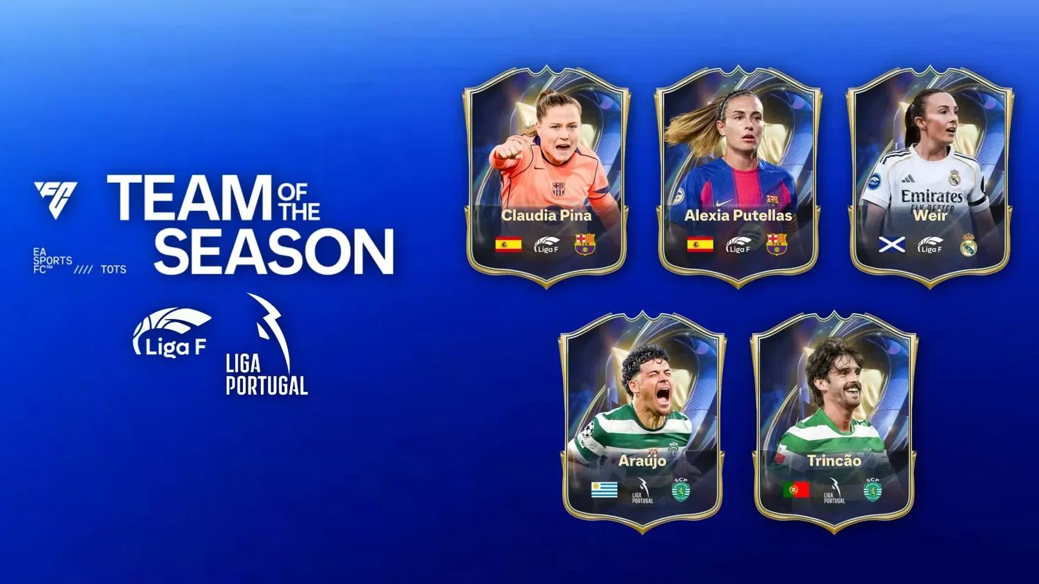 Full EA FC 26 TOTS Squads for La Liga Liga F and Liga Portugal Has Revealed